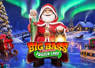 Big Bass Christmas - Frozen Lake - MG138